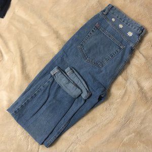 BDG Urban Outfitters Mom Jean with Custom Embroidery